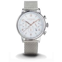 Armbanduhr Locman Herr 1960 Crono in Stahl 0254A08R-00WHRG2B0 - 0254A08R-00WHRG2B0